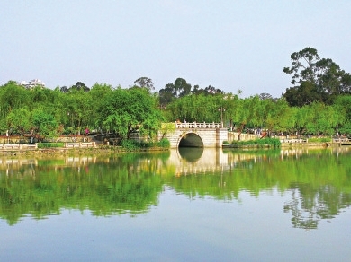 古堞斜陽景區(qū)違建被拆　西湖公園景觀將全面恢復(fù)
