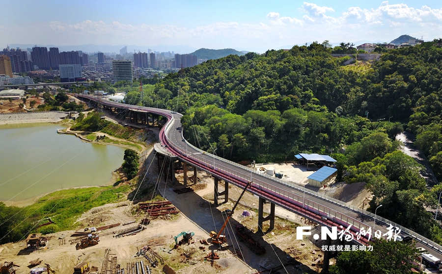 福飛北路新橋明天通車 去森林公園東門和北峰有新路可走