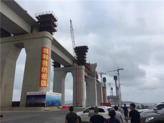 福平鐵路海峽大橋。