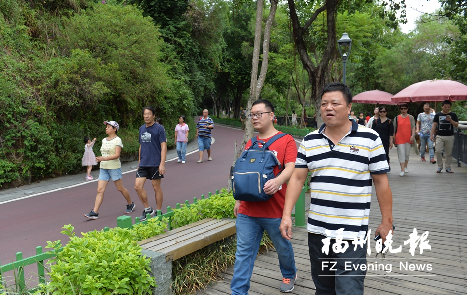 福州市區(qū)串珠公園成游玩健身新去處