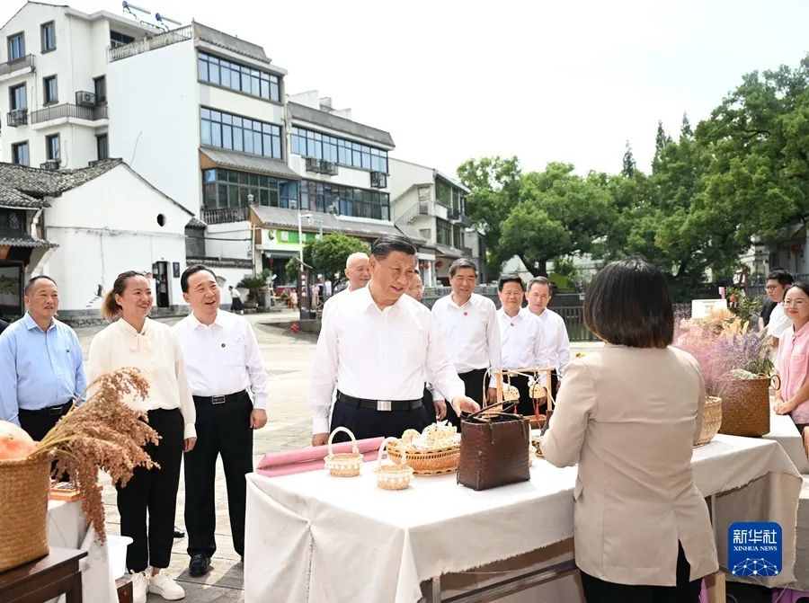 習(xí)近平在浙江考察時(shí)強(qiáng)調(diào) 始終干在實(shí)處走在前列勇立潮頭 奮力譜寫中國式現(xiàn)代化浙江新篇章 返京途中在山東棗莊考察