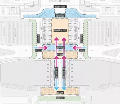 福州火車南站擴建設(shè)計方案確定 將成全國第二大火車站