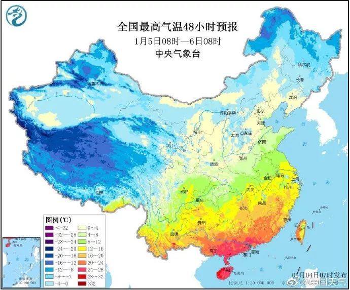 新年的開場有點暖　福州 6日最高氣溫……