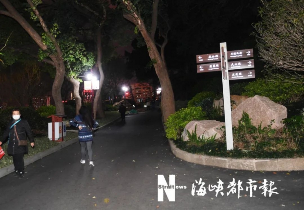 久違了,，福州公園夜景！鼓嶺也將開放,！