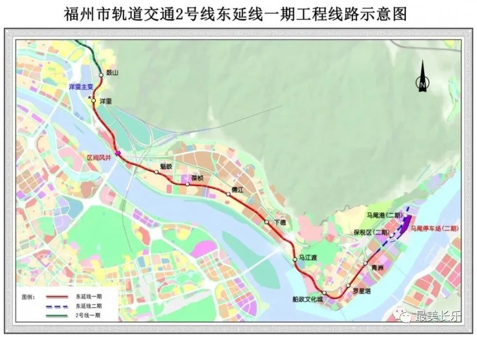 重磅,！福州地鐵2號線東延線擬分兩期建設(shè) 6號線全線車站封頂