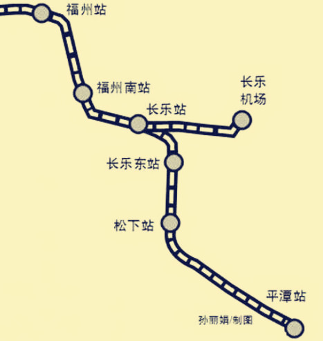 福平鐵路聯(lián)絡(luò)線連夜接入福州站