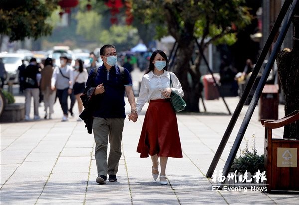 今明福州氣溫仍在30℃左右 后天氣溫暴跌
