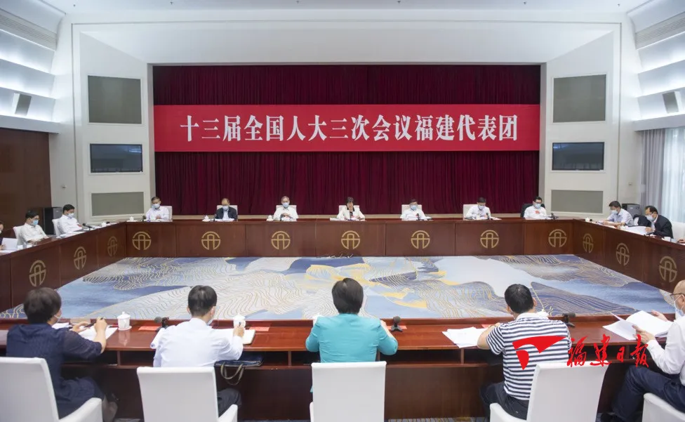 福建代表團分組審議民法典草案
