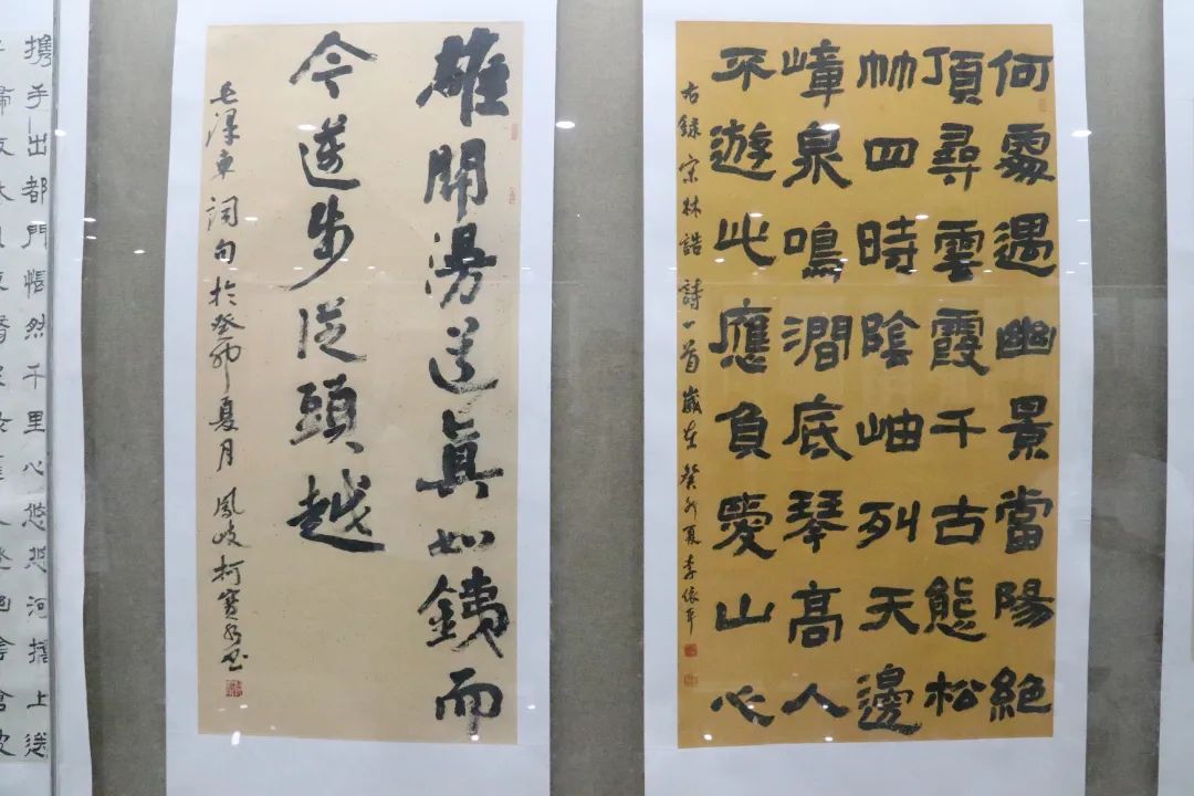 紀念長樂建縣1400年,，名家書法作品亮相區(qū)博物館！