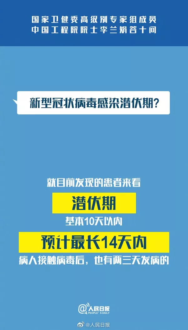 國家衛(wèi)健委專家組成員李蘭娟：新冠肺炎答疑10問