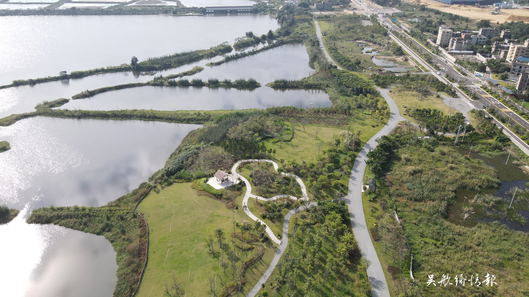 東湖濕地公園盡顯生態(tài)之美