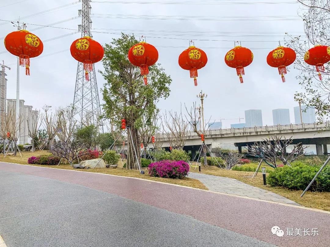 洞江湖公園正式完工,！這個春節(jié)一起去打卡吧