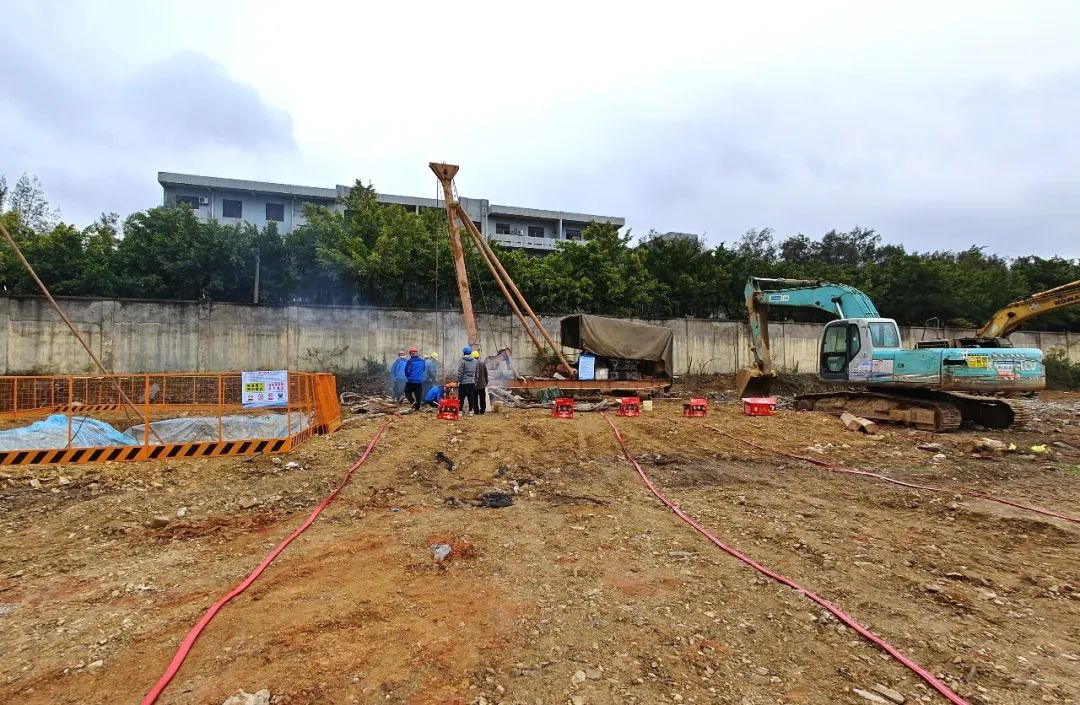 直通下沙海濱度假村,！國道G228線港西特大橋首樁順利開鉆