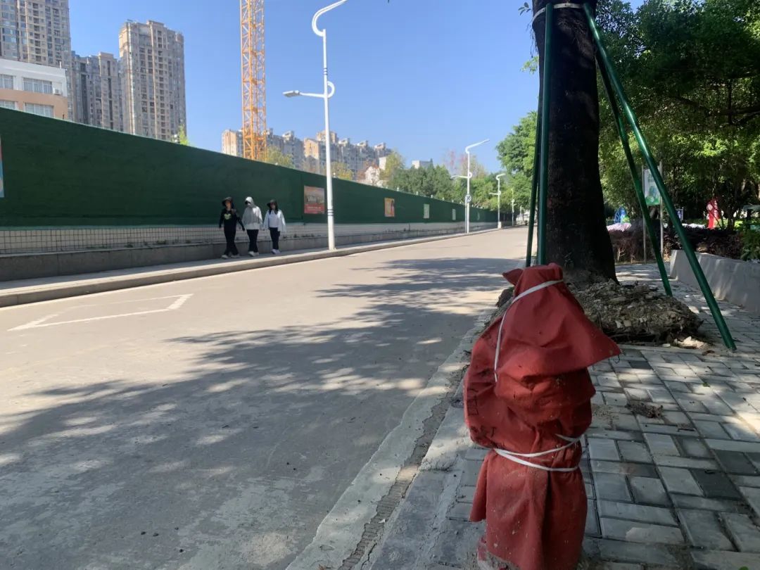 圍擋已拆除,！恢復通行