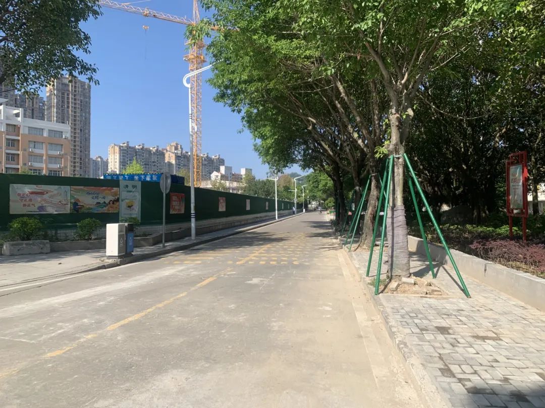 圍擋已拆除！恢復通行