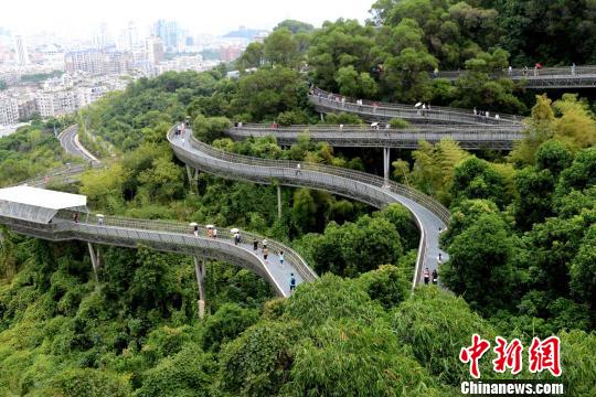 一條綠道逛福州：登山看城游園親水