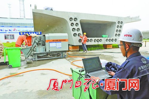 福廈高鐵最長橋梁下月架梁 保障2022年全線竣工通車